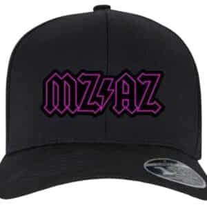 Casquette visière arrondie violet