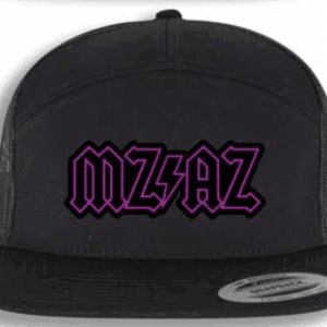 Casquette visière plate violet